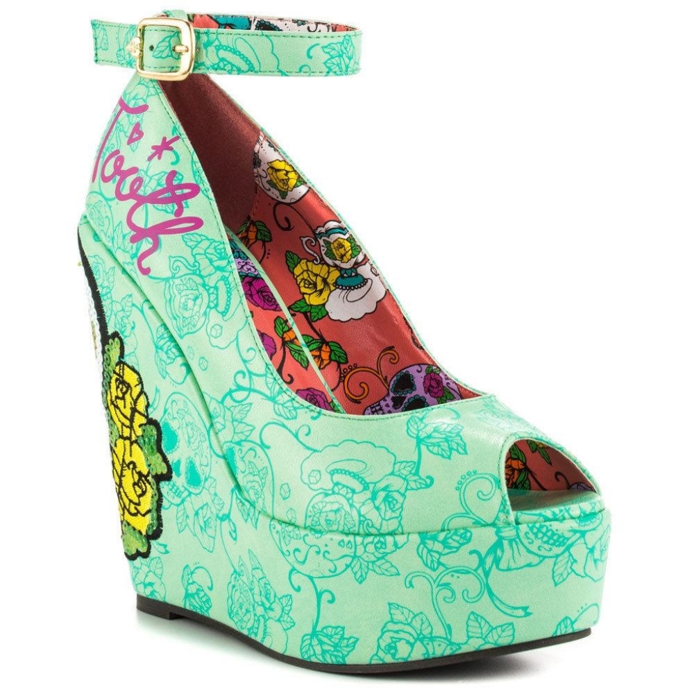 Iron Fist Sweet Tooth Peeptoe Wedges
